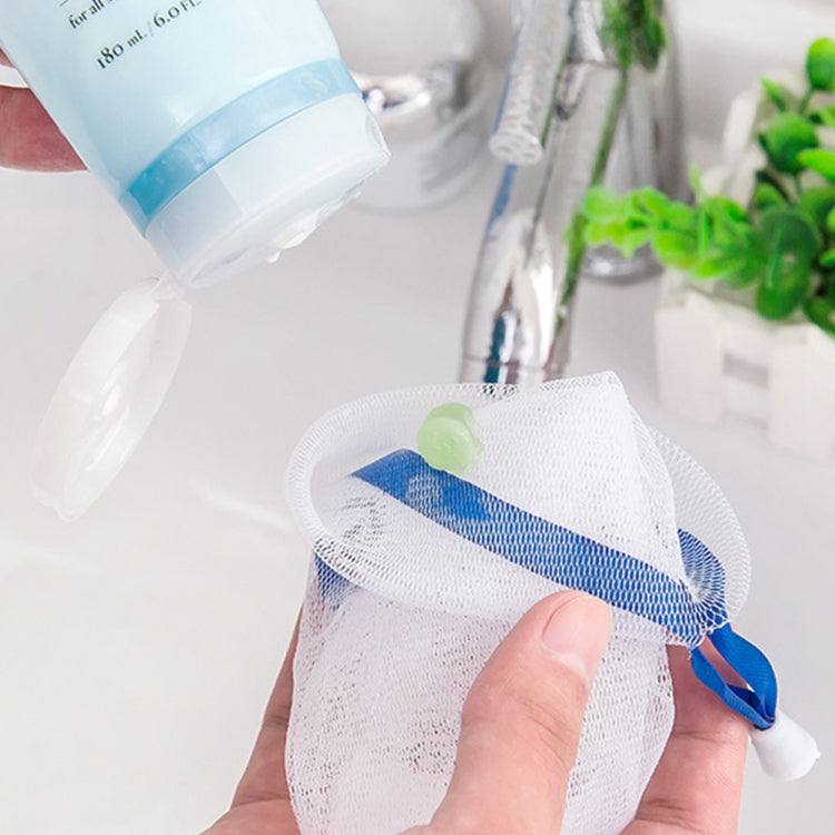 5 PCS Hanging Bag Cleaning Foam Cleanser Handmade Soap Bubble Net, Random Color Delivery