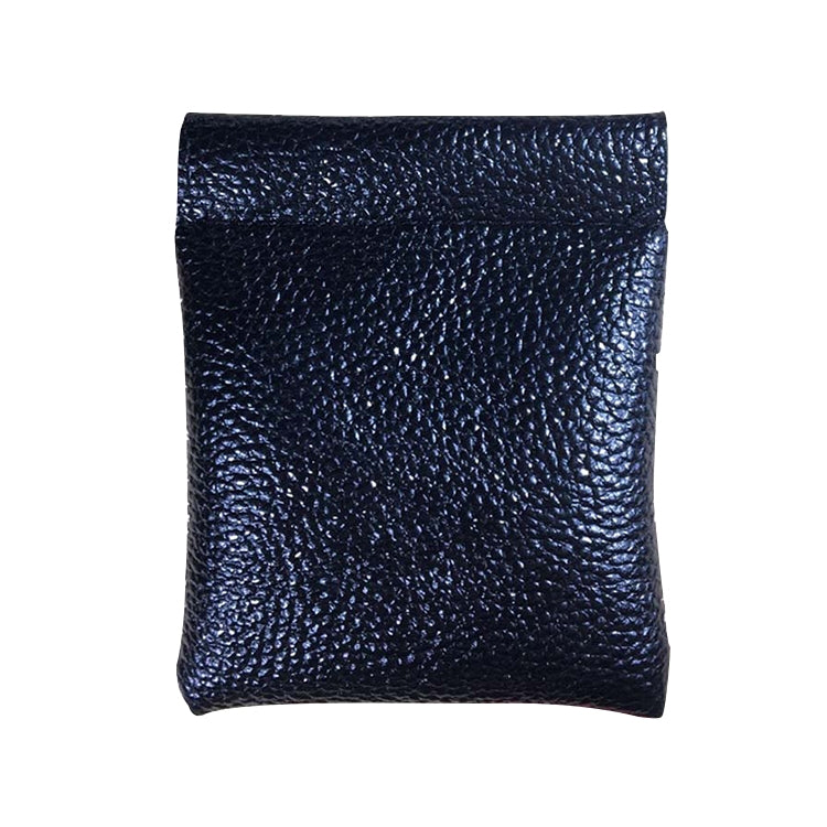 Fashion Solid Color PU Leather Coin Purse Women Men Small Mini Short Wallet Money Bags