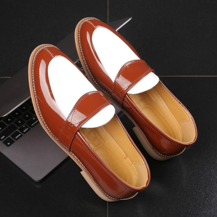 Summer Pointed British Men Dress Shoes, Size:47