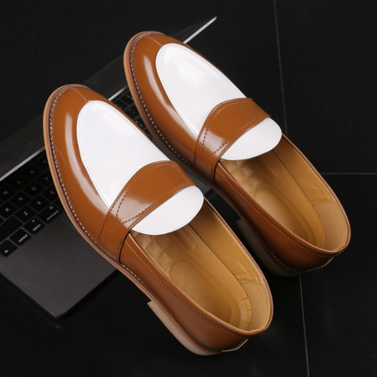 Summer Pointed British Men Dress Shoes, Size:47