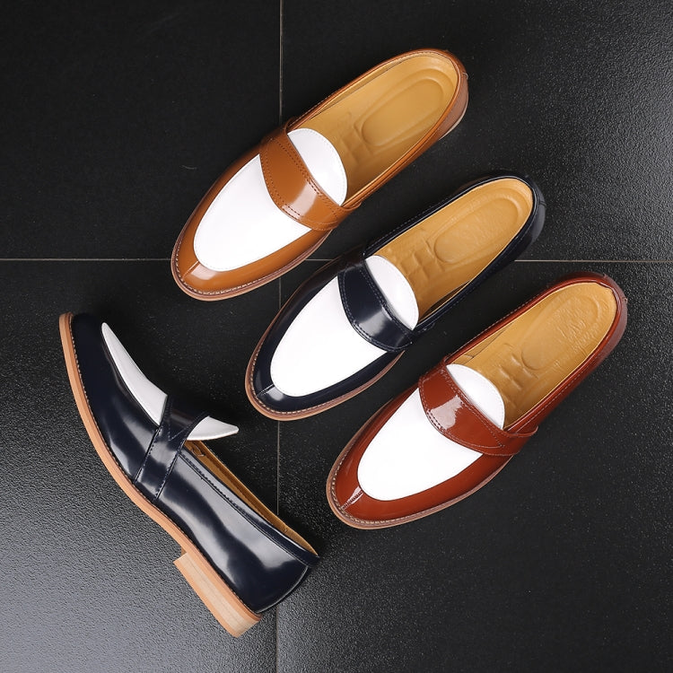 Summer Pointed British Men Dress Shoes, Size:47