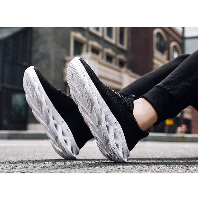 Flying Woven Men Shoes Trend Casual Sports Shoes, Shoe Size:41