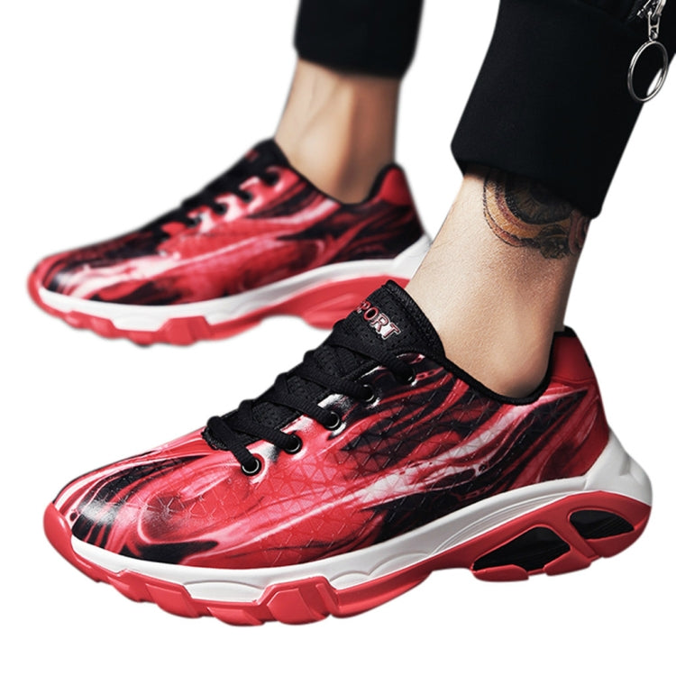 Lovers Basketball Shoes Breathable Wear-Resistant Shock Absorbers School Running Shoes, Shoe Size:38