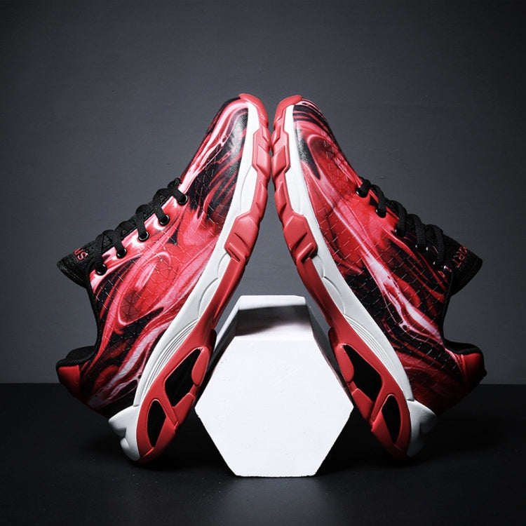Lovers Basketball Shoes Breathable Wear-Resistant Shock Absorbers School Running Shoes, Shoe Size:38