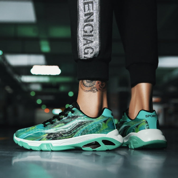 Lovers Basketball Shoes Breathable Wear-Resistant Shock Absorbers School Running Shoes, Shoe Size:41