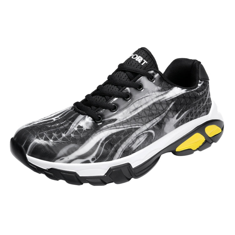 Lovers Basketball Shoes Breathable Wear-Resistant Shock Absorbers School Running Shoes, Shoe Size:44