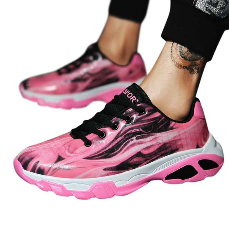 Lovers Basketball Shoes Breathable Wear-Resistant Shock Absorbers School Running Shoes, Shoe Size:45