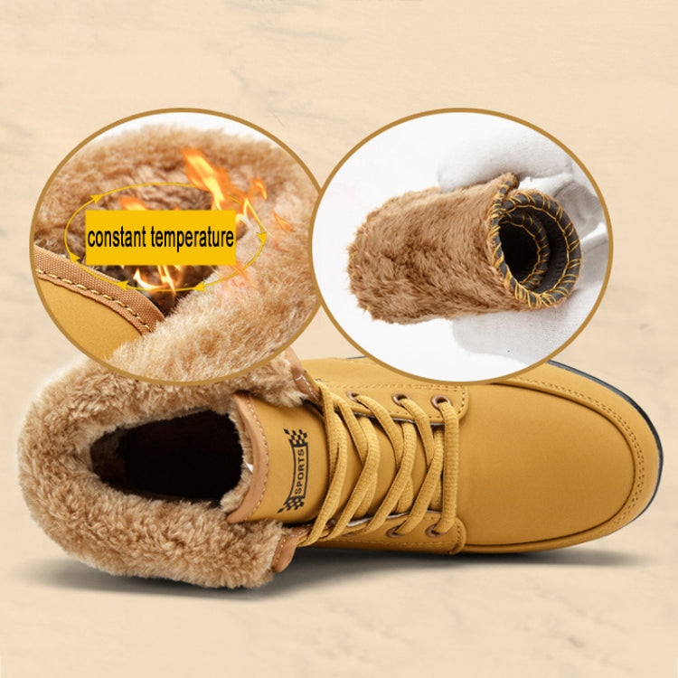 Women Booties Snow Lace Boots Autumn And Winter Female Wedge Shoes, Shoe Size:36