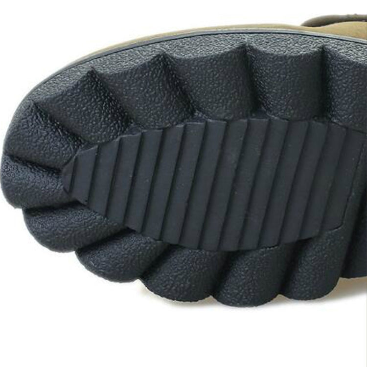 Fashion Square High Heels Solid Color Sneakers Women Snow Boots, Shoe Size:37
