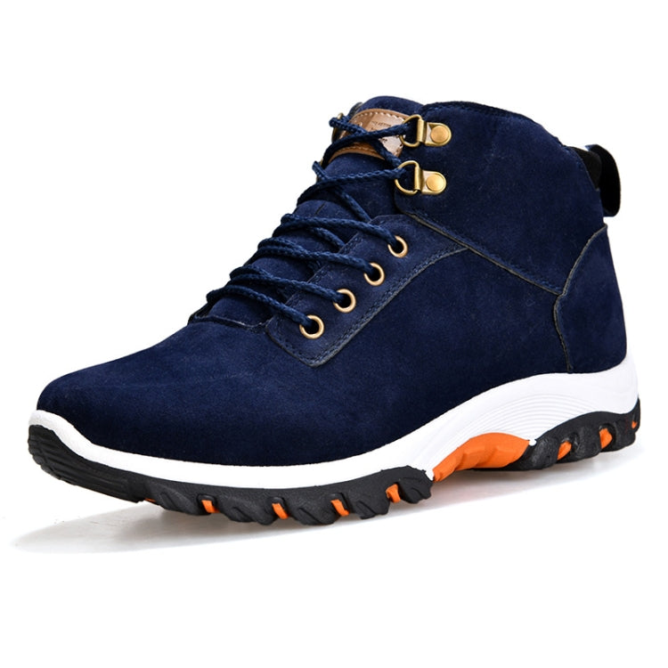 Men Snow Boots Warm Fur Winter Boots Men Winter Boots, Shoe Size:43