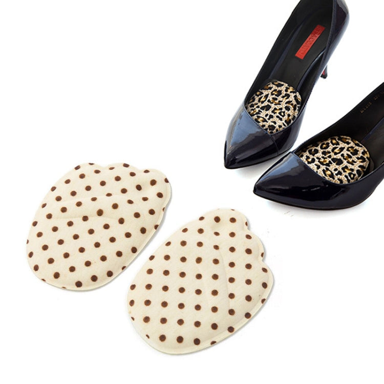 5 Pairs Sole High Heel Foot Cushions Forefoot Anti-Slip Insole Breathable Shoes Pad