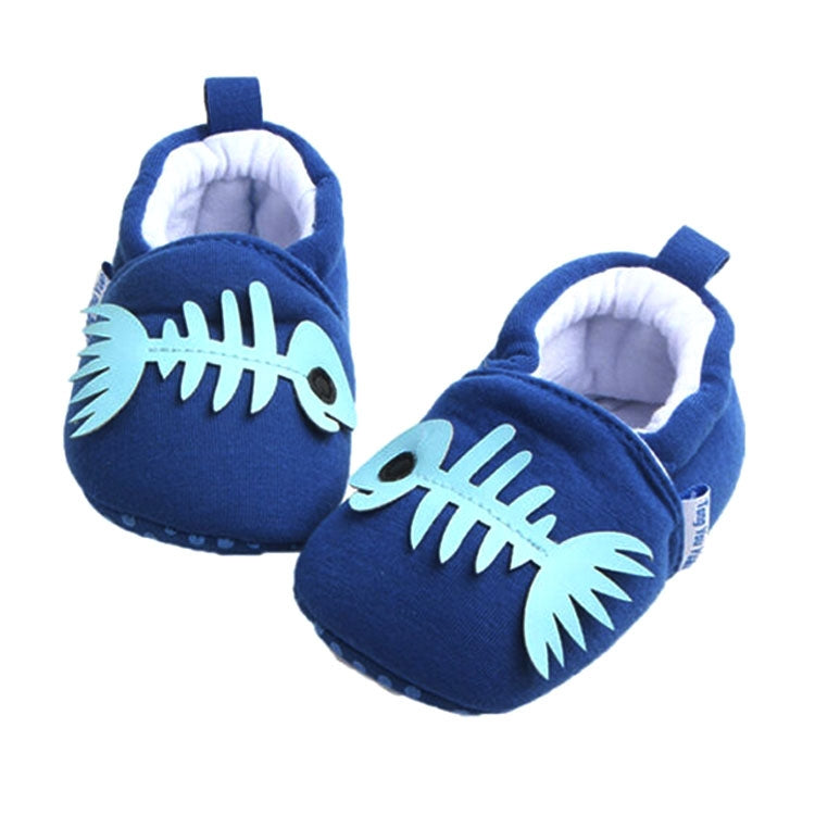 Newborn Crib Shoes Soft Sole Non-slip Cute Animal Baby Toddler Shoes, Size:Inner Length 12cm