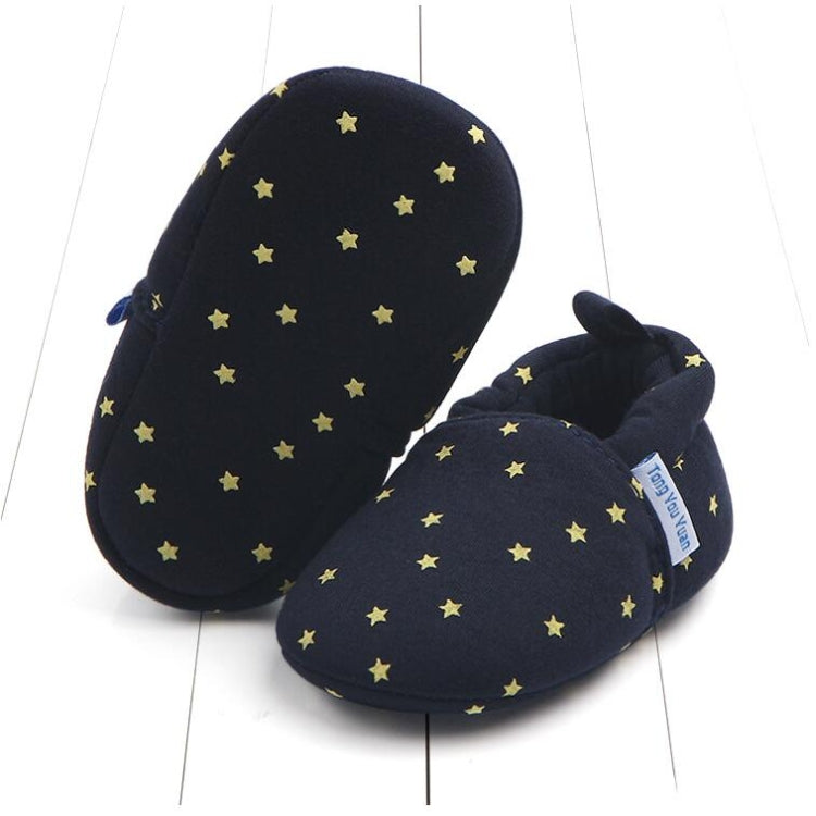 Newborn Crib Shoes Soft Sole Non-slip Cute Animal Baby Toddler Shoes, Size:Inner Length 12cm