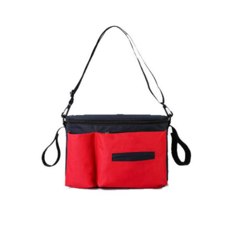 Baby Stroller Waterproof Bag Baby Bottle Storage Bag Hook Universal Accessories Storage Mummy Bag