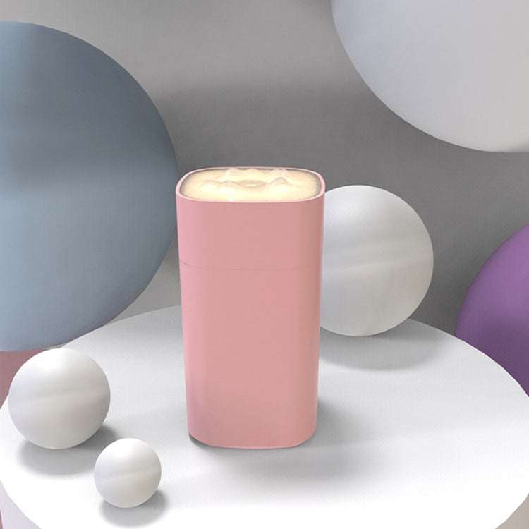 S1 Battery Power Spray Ultrasonic Humidifier Snow Mountain Night Light Negative Ion Humidifier