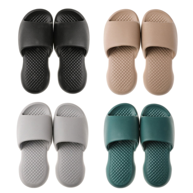 Summer Super Thick Soft Bottom Plastic Slippers Men Indoor Defensive Household Bath Slippers, Size:40-41