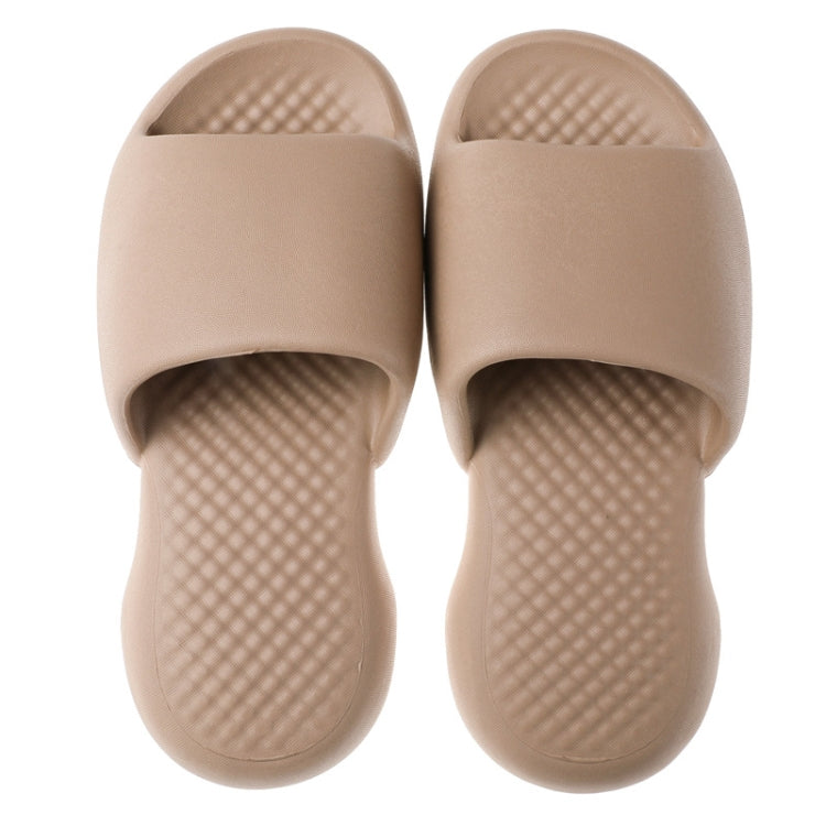 Summer Super Thick Soft Bottom Plastic Slippers Men Indoor Defensive Household Bath Slippers, Size:44-45