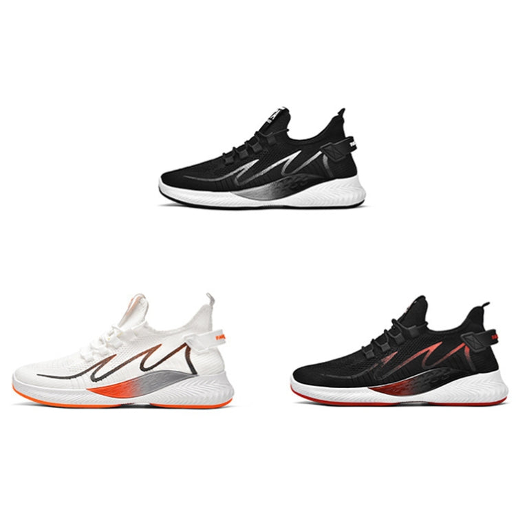 TL-601 Flying Weaving Couple Shoes Female Low-Top Breathable Shoes, Size:40