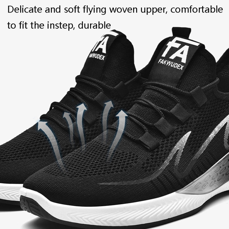 TL-601 Flying Weaving Couple Shoes Female Low-Top Breathable Shoes, Size:40