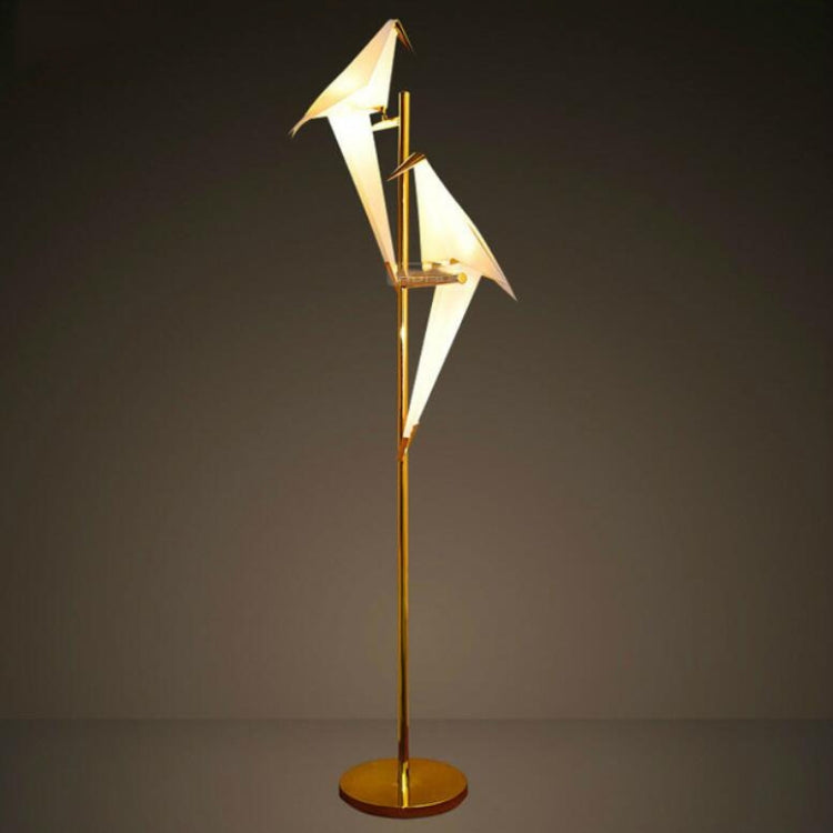 Simple and Creative Qian Zhihe Birdie Study LED Bedroom Bedside Vertical Floor Lamp