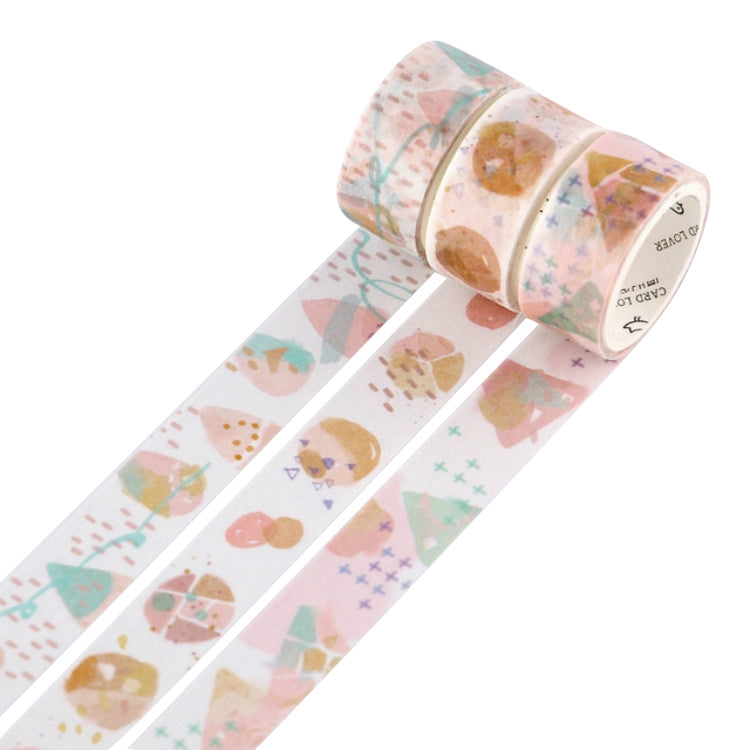 Letter Paper Tape Set Color Emotion Series Handbook Decorative Collage Graffiti Tape