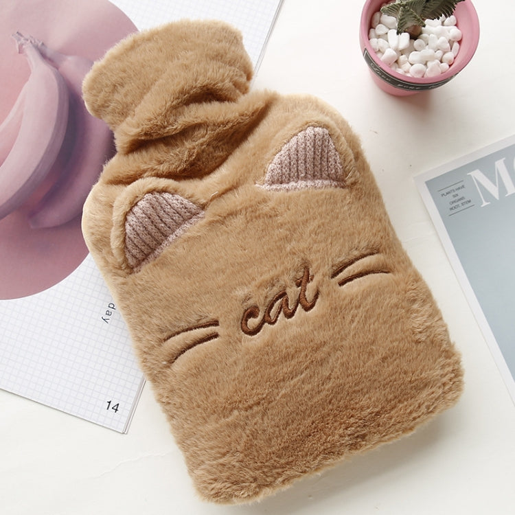 Winter Warm Fashion Plush Filled Hot Water Bag Explosion-proof Hand Warmer Bag