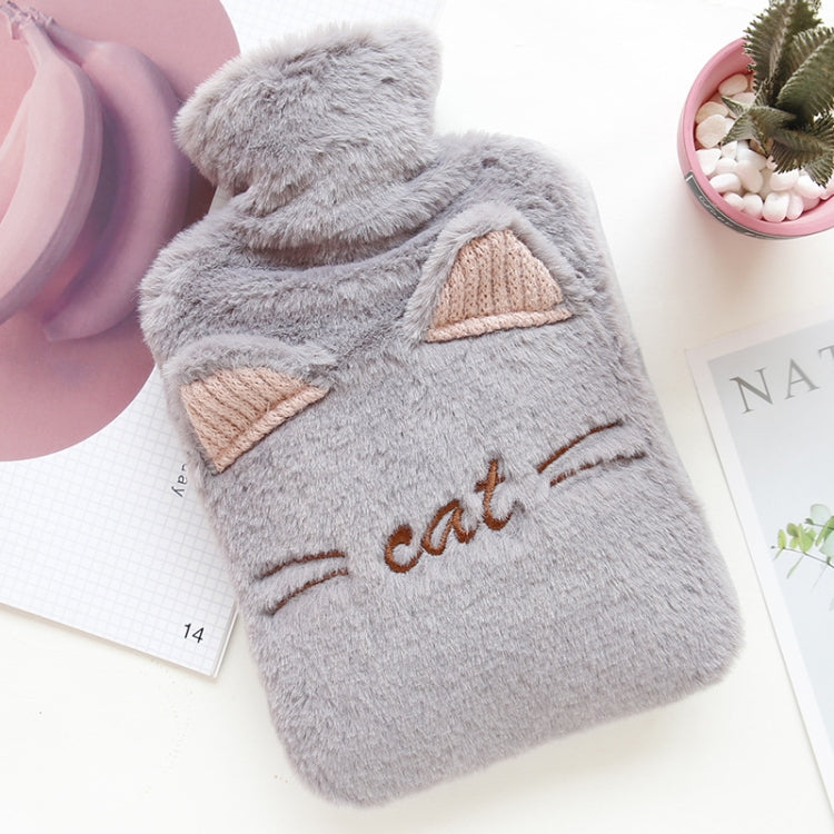 Winter Warm Fashion Plush Filled Hot Water Bag Explosion-proof Hand Warmer Bag