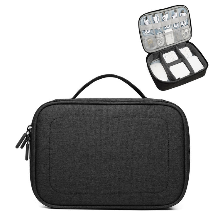 Single Layer Power Data Cable Storage Bag Digital Mobile Hard Disk Protective Cover