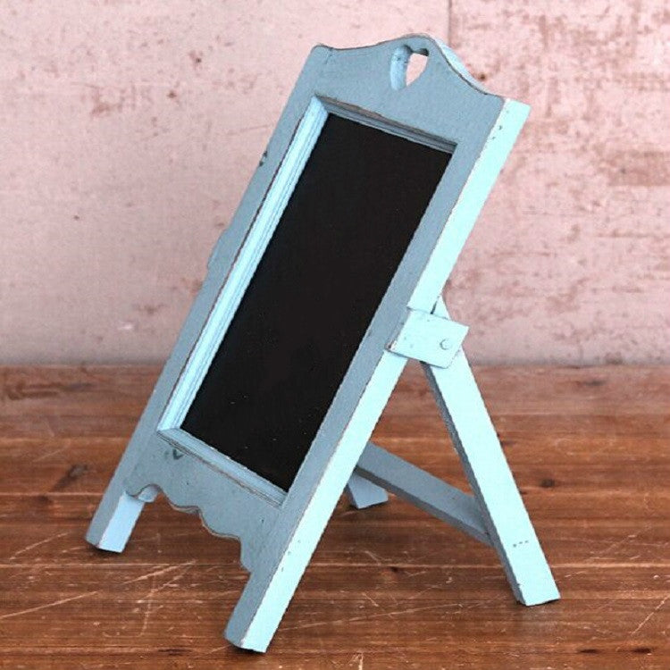 Multifunctional Wooden Desktop Memo Message Blackboard, Size:35Ã—20Ã—12cm