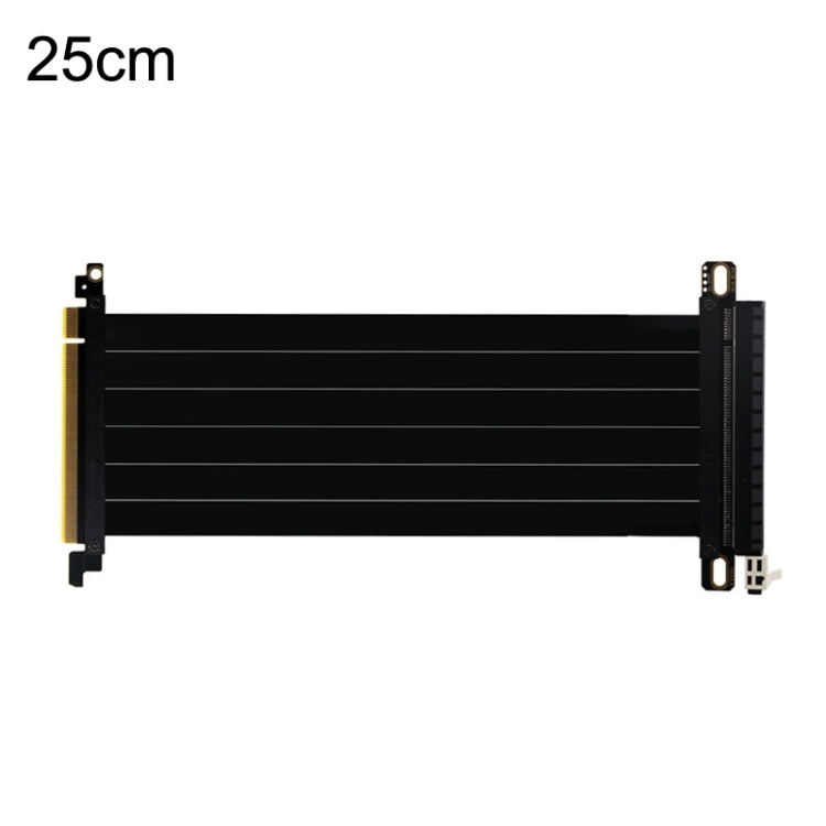 PCI-E 3.0 16X 180-degree Graphics Card Extension Cable Adapter Cable, Length: 25cm