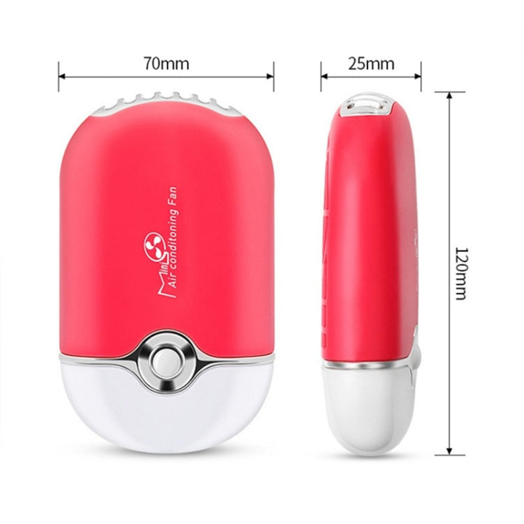 Mini Palm Air Conditioning Usb Rechargeable Leafless Fan