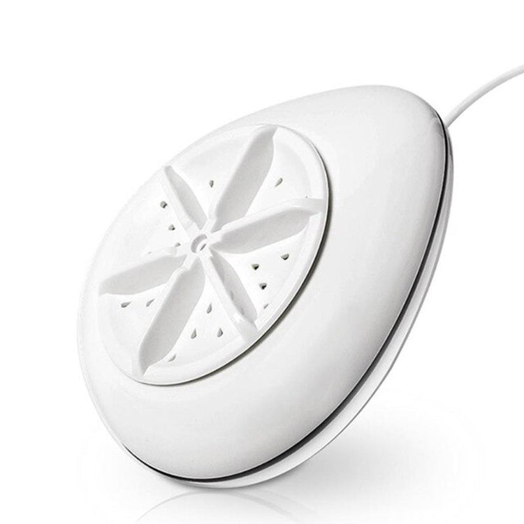 K-1013 2 in 1 USB Ultrasonic Turbo Water Drop Vortex Cleaning Washing Machine for Silk Baby Clothes