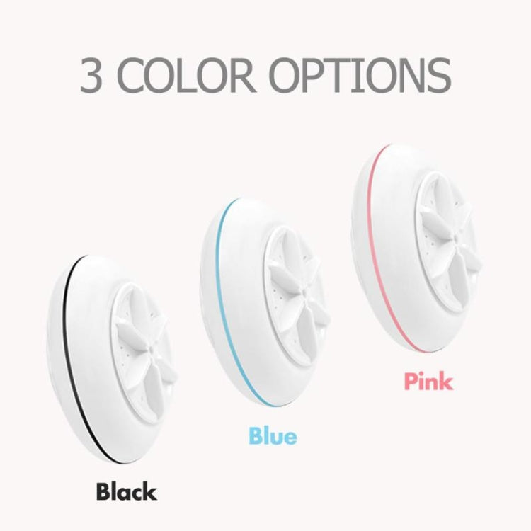 K-1013 2 in 1 USB Ultrasonic Turbo Water Drop Vortex Cleaning Washing Machine for Silk Baby Clothes