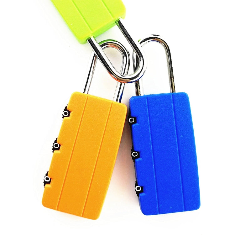 2 PCS Trolley Case Code Lock Padlock Diary Zipper Small Lock