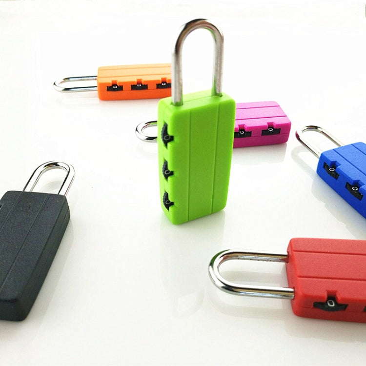 2 PCS Trolley Case Code Lock Padlock Diary Zipper Small Lock