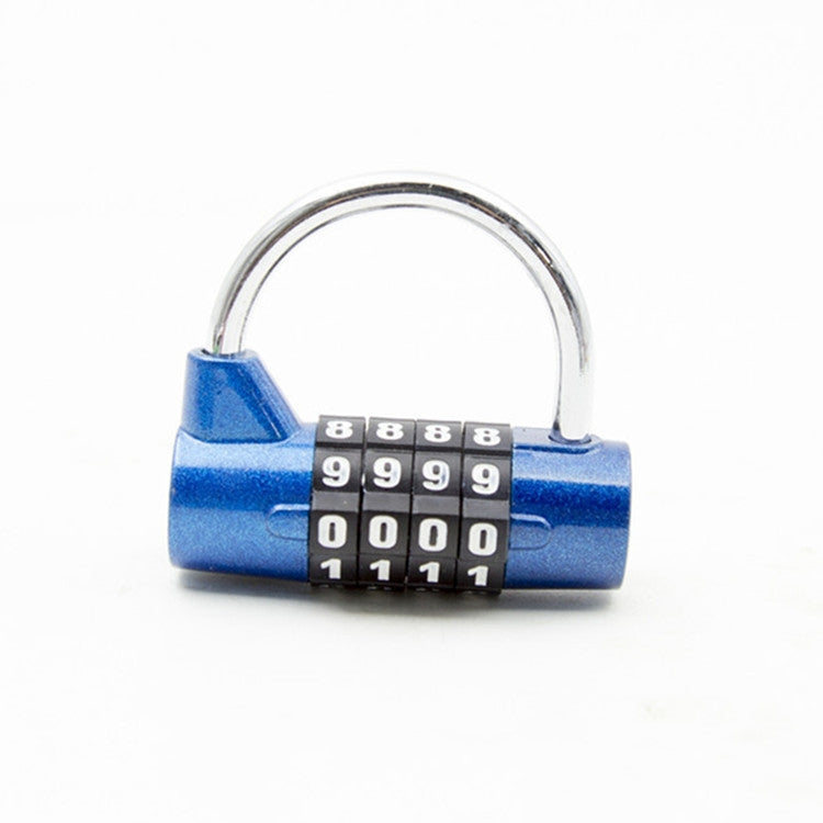 4 Digit Combination Locks Door And Window Padlock U-Shaped Combination Lock for Toolbox