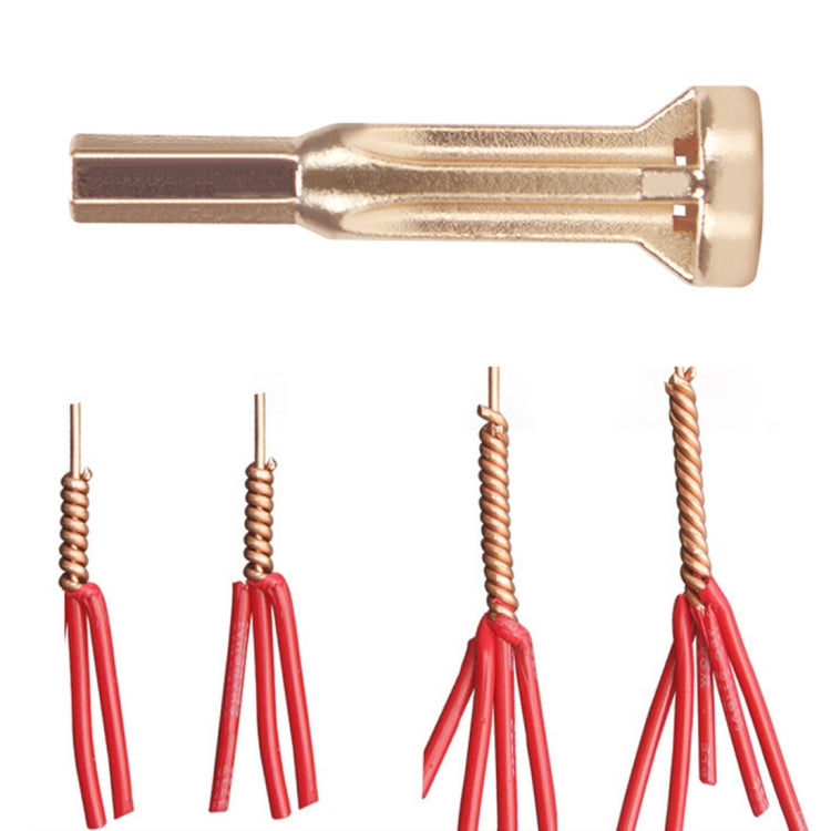 Electrician Full-Automatic Peel-Free And Wire Connector Quick Connector Universal Terminal, Color:Upgraded Gold
