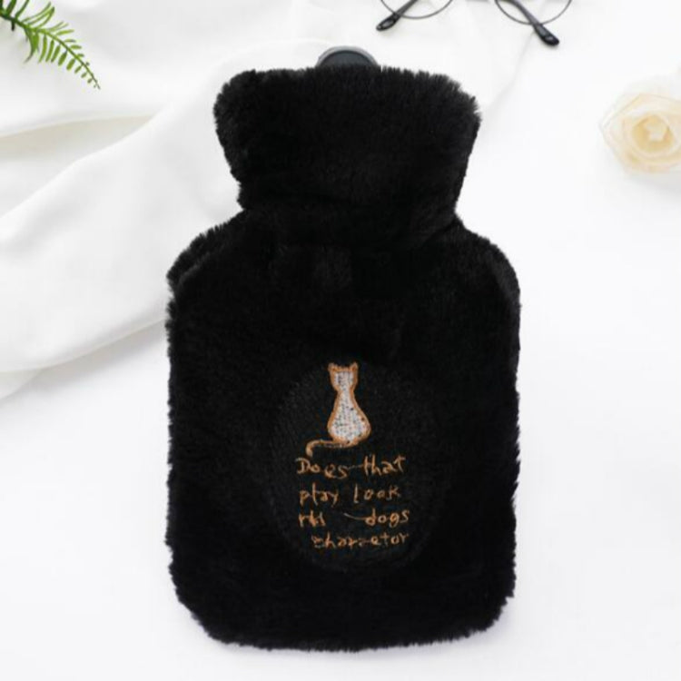 Portable Hand Warmer Mini Creative Plush Water Injection Hot Water Bag