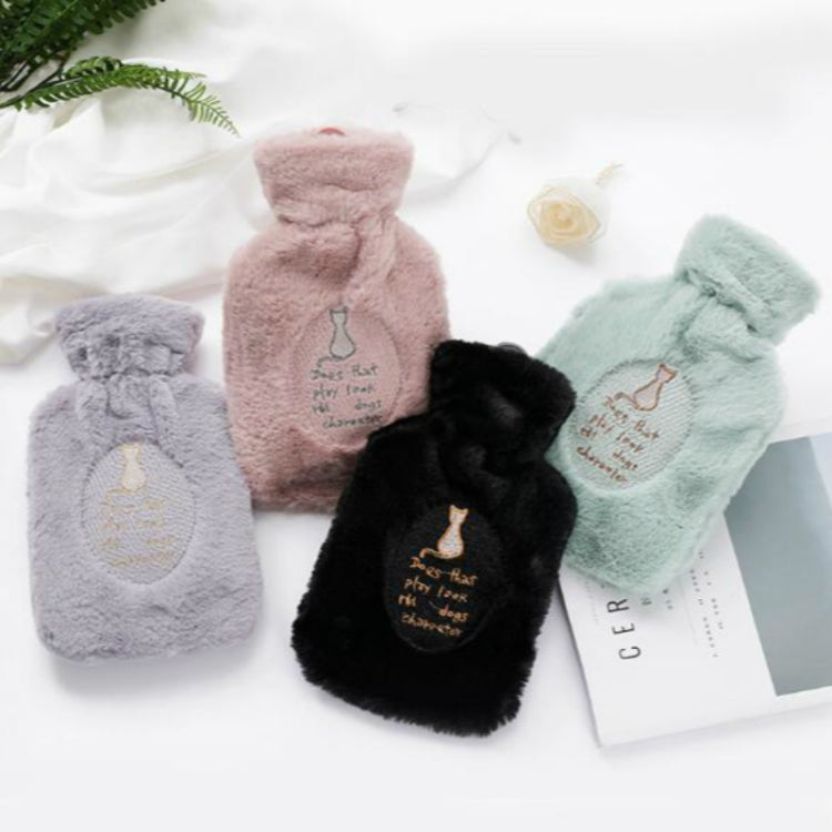 Portable Hand Warmer Mini Creative Plush Water Injection Hot Water Bag