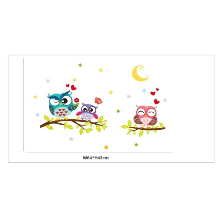 2 PCS Children Room Kindergarten Bedroom Bedside Decoration Sticker, Size:64x43cm