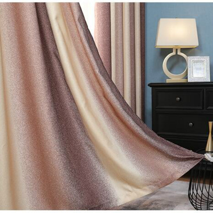 Modern Colorful Striped Curtains for Living Room Bedroom Blackout Printed Curtain and Tulle Drape Curtains Size: 1.5*2.7m Hook Top