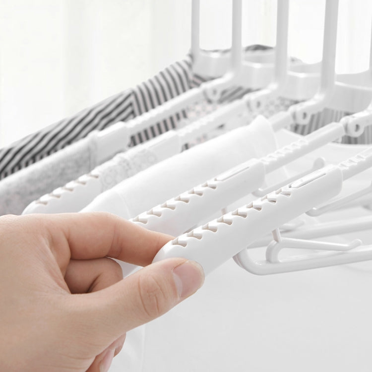 Creative Multi-layer Folding Hangers Multipurpose Clothes Hat Pants Save Space Storage Rack Wardrobe Storage Organization(Light Grey)