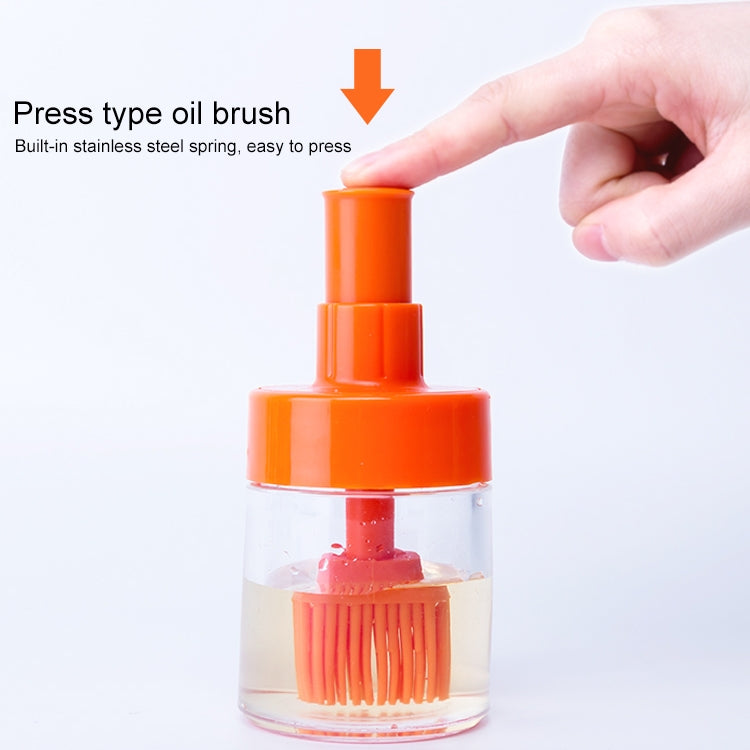 Kitchen Gadgets Silicone Heat Resisting Oil Bottle Brushes Barbecue Tool Portable Basting Brush