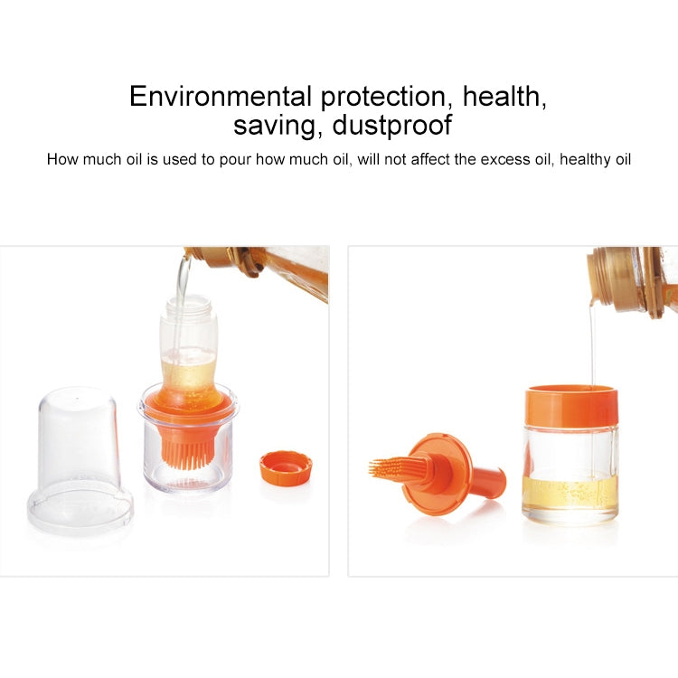 Kitchen Gadgets Silicone Heat Resisting Oil Bottle Brushes Barbecue Tool Portable Basting Brush