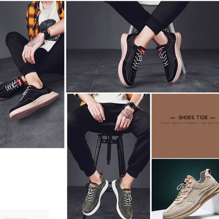 Retro Casual Shoes Summer Mesh Breathable Hollow Wild Old Shoes, Shoe Size:42