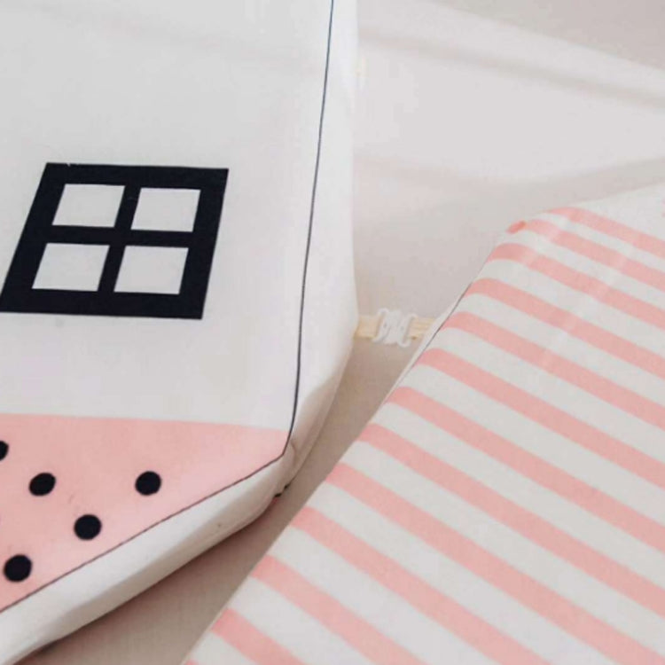 4 Pack Cute House Crib Fence Protection Cushion Bedding, Size:50Ã—35cm