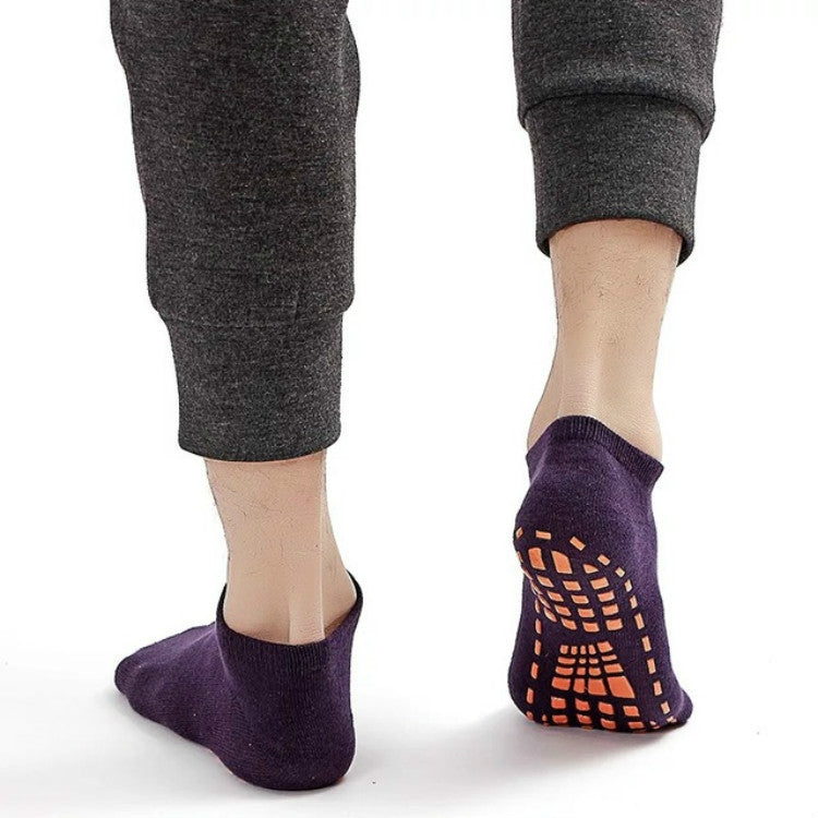 Trampoline Socks Silicone Anti-skid Socks Cotton Floor Socks, Size:27-32