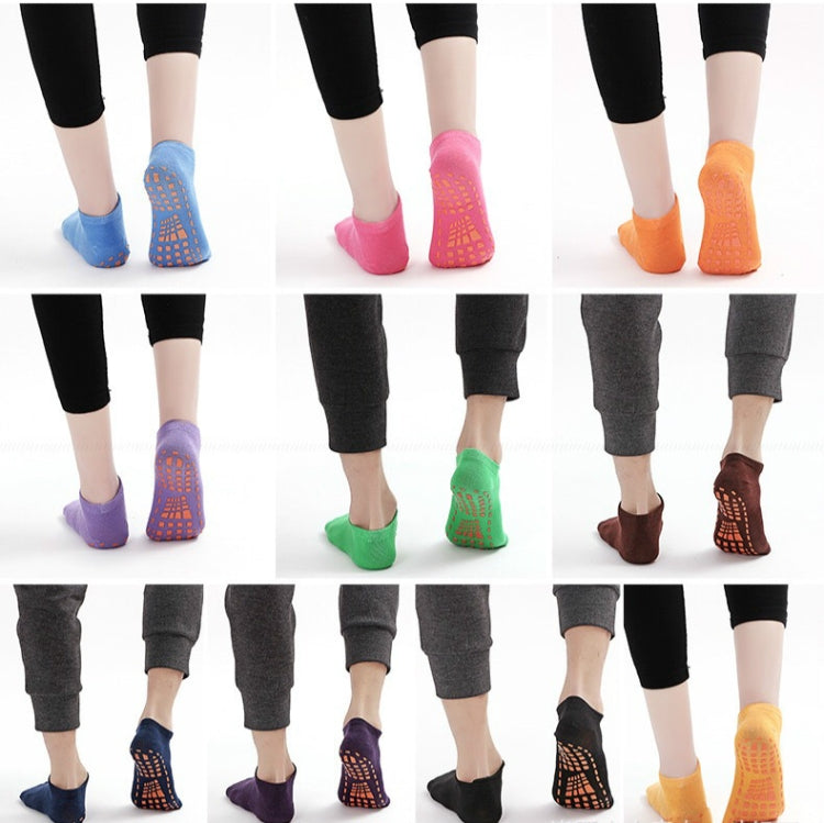 Trampoline Socks Silicone Anti-skid Socks Cotton Floor Socks, Size:32-36