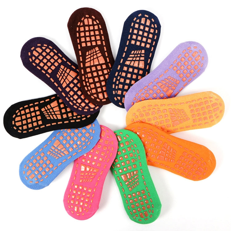 Trampoline Socks Silicone Anti-skid Socks Cotton Floor Socks, Size:32-36