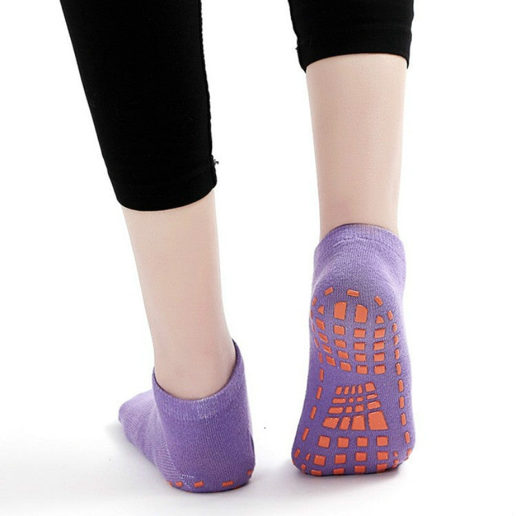 Trampoline Socks Silicone Anti-skid Socks Cotton Floor Socks, Size:32-36